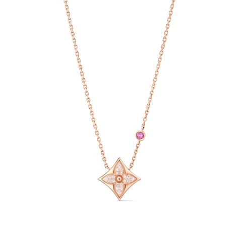 pink sapphire necklace louis vuitton|Colour Blossom Qixi Limited Edition BB Star Pendant  .